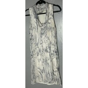 Via Signoria Women's 100% Silk Dress Knee Length Size M Timeless Chic Vacation